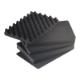 OUTDOOR kuffert i gul med skum polstring 250x175x95 mm Volume: 4,1 L Model: 1000/Y/SI
